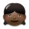 Girl - Black emoji on LG